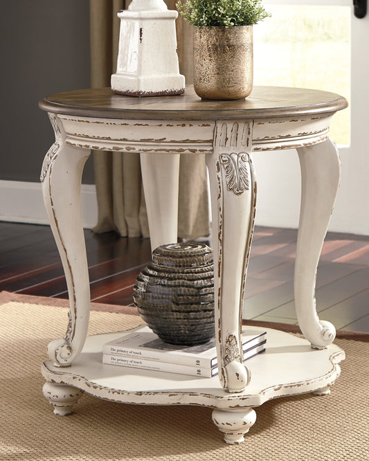 Realyn Round End Table