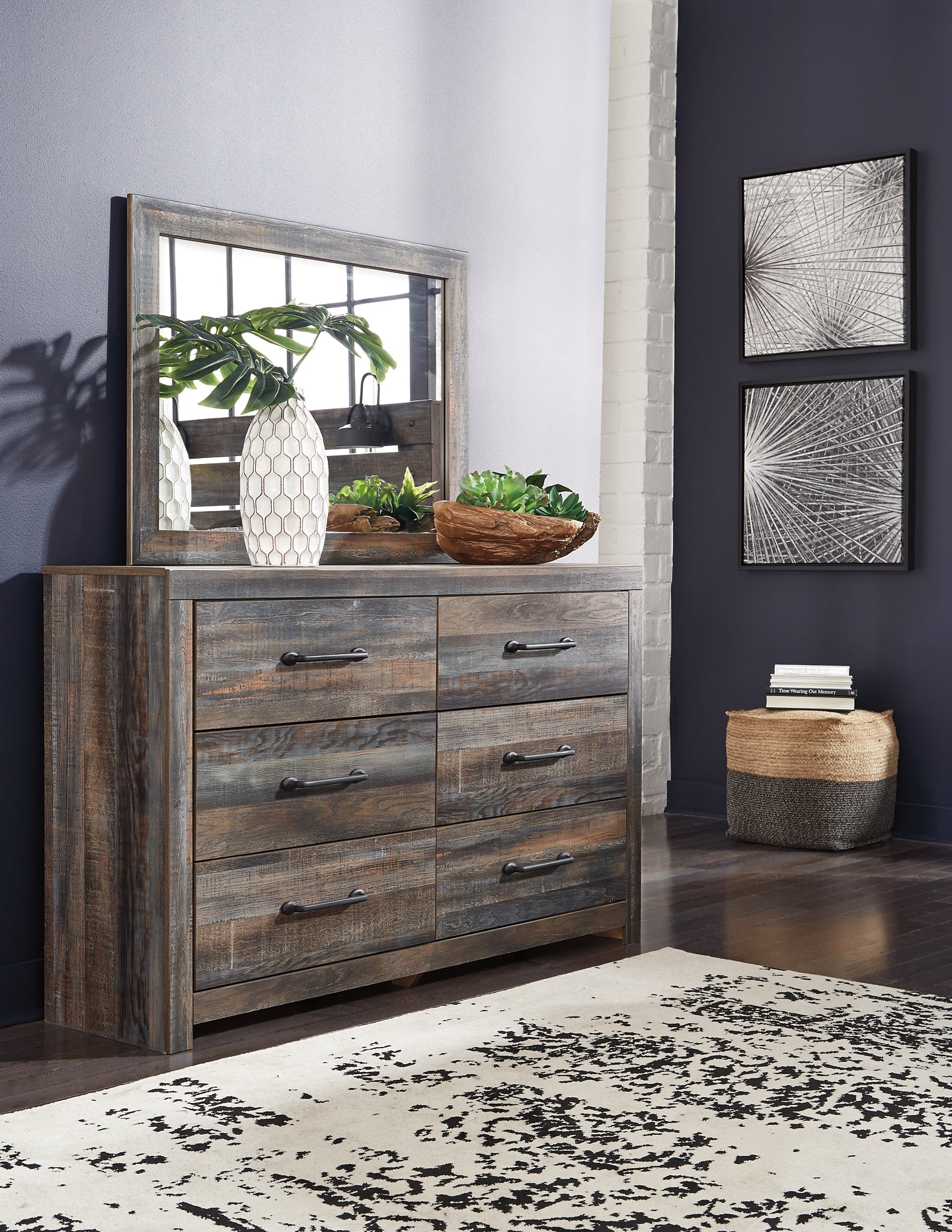 Drystan Six Drawer Dresser