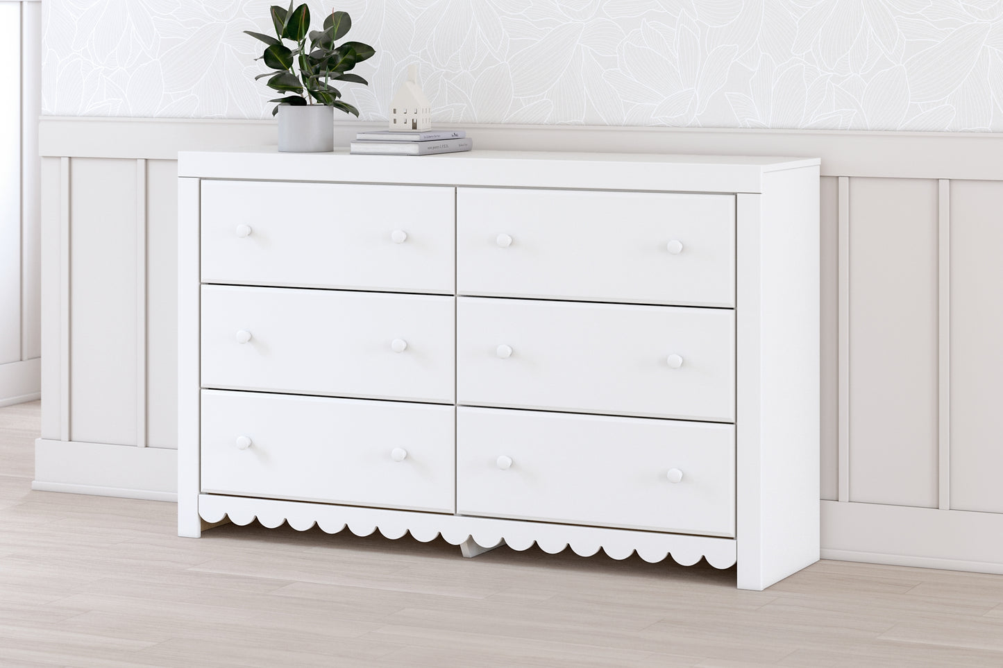 Mollviney Full Panel Storage Bed with Dresser