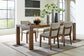 Kraeburn Dining Table and 4 Chairs