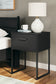 Socalle Full Panel Headboard with 2 Nightstands