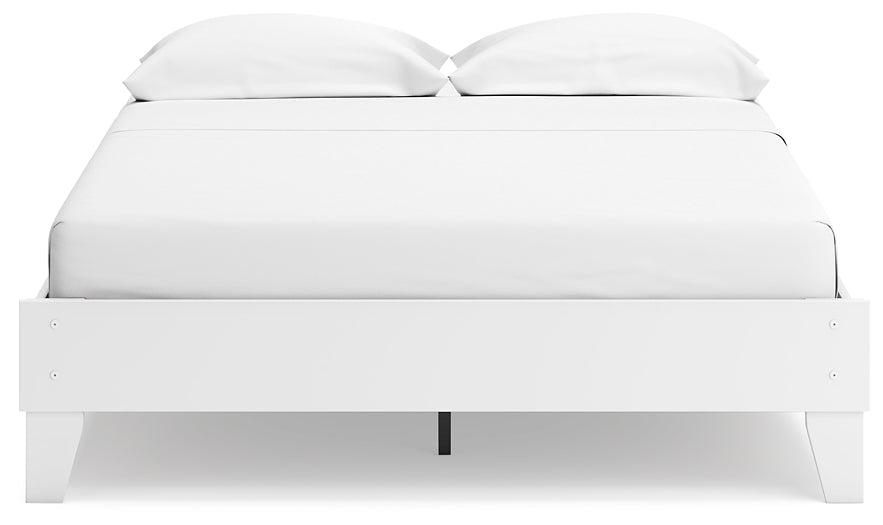 Socalle Queen Platform Bed with Dresser