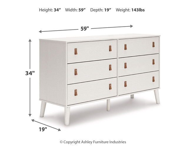 Aprilyn Full Platform Bed with Dresser