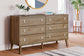 Aprilyn Queen Bookcase Headboard with Dresser